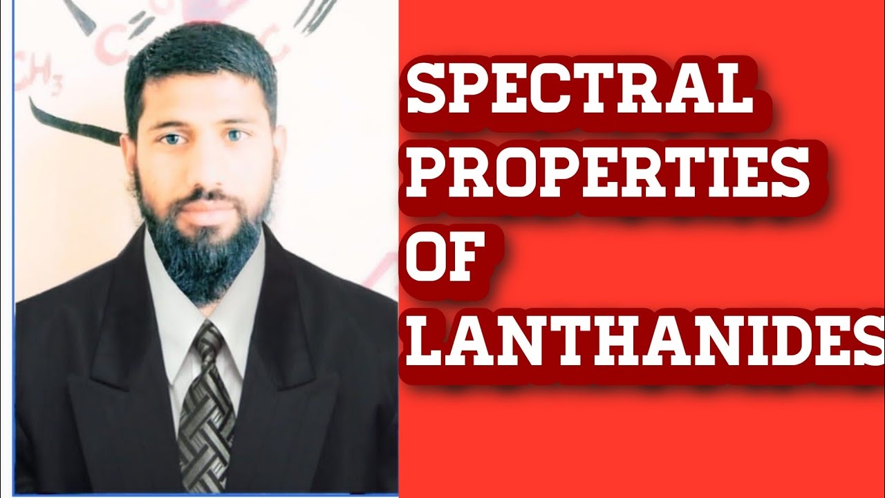 Spectral properties of lanthanides.