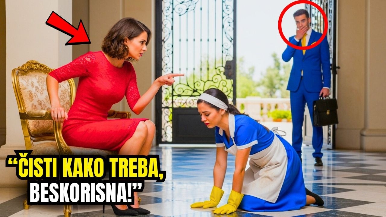 MILIJUNAŠ SE VRAĆA S I VIDI SVOJU SUPRUGU KAKO SE SVAĐA S ČISTAČICOM, POVIKAO JE!