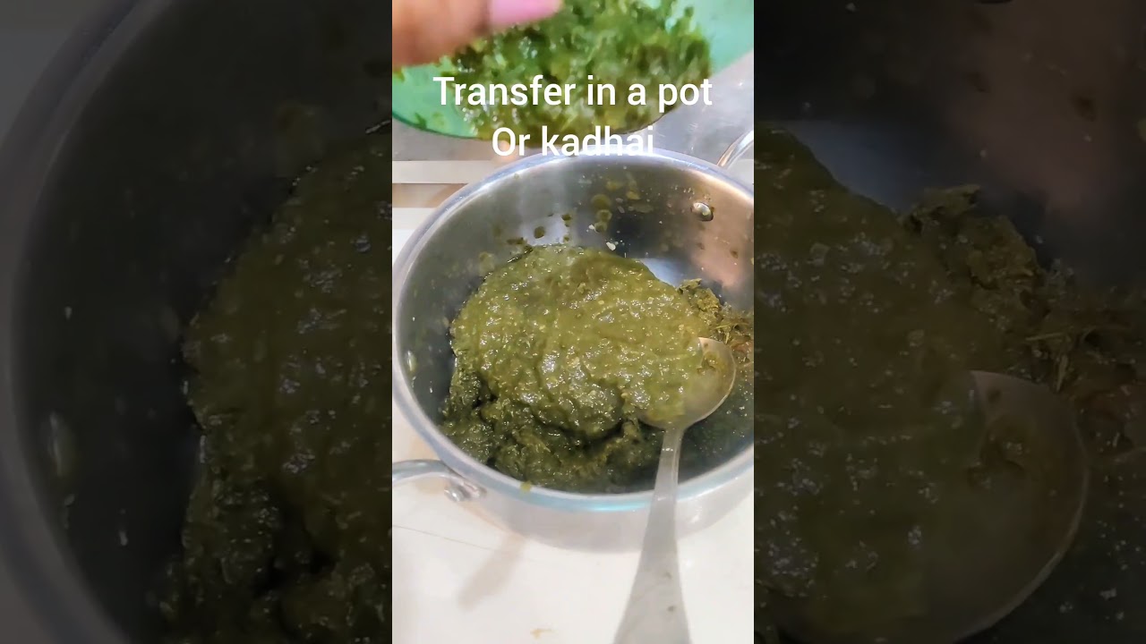 Punjabi Pind Style Sarson Ka Saag | Desi Winter Recipe