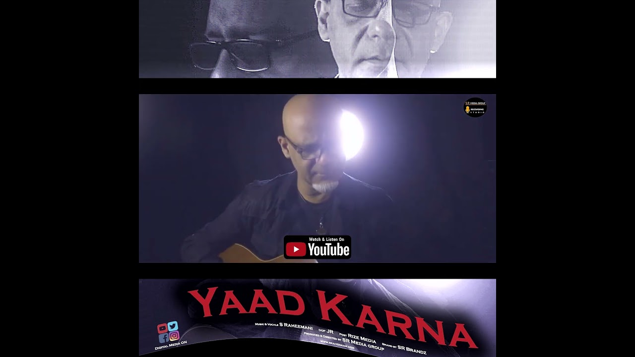 Yaad Karna                  #yaadkarna #vitalsigns #music  #sraheemani #srmediagroup