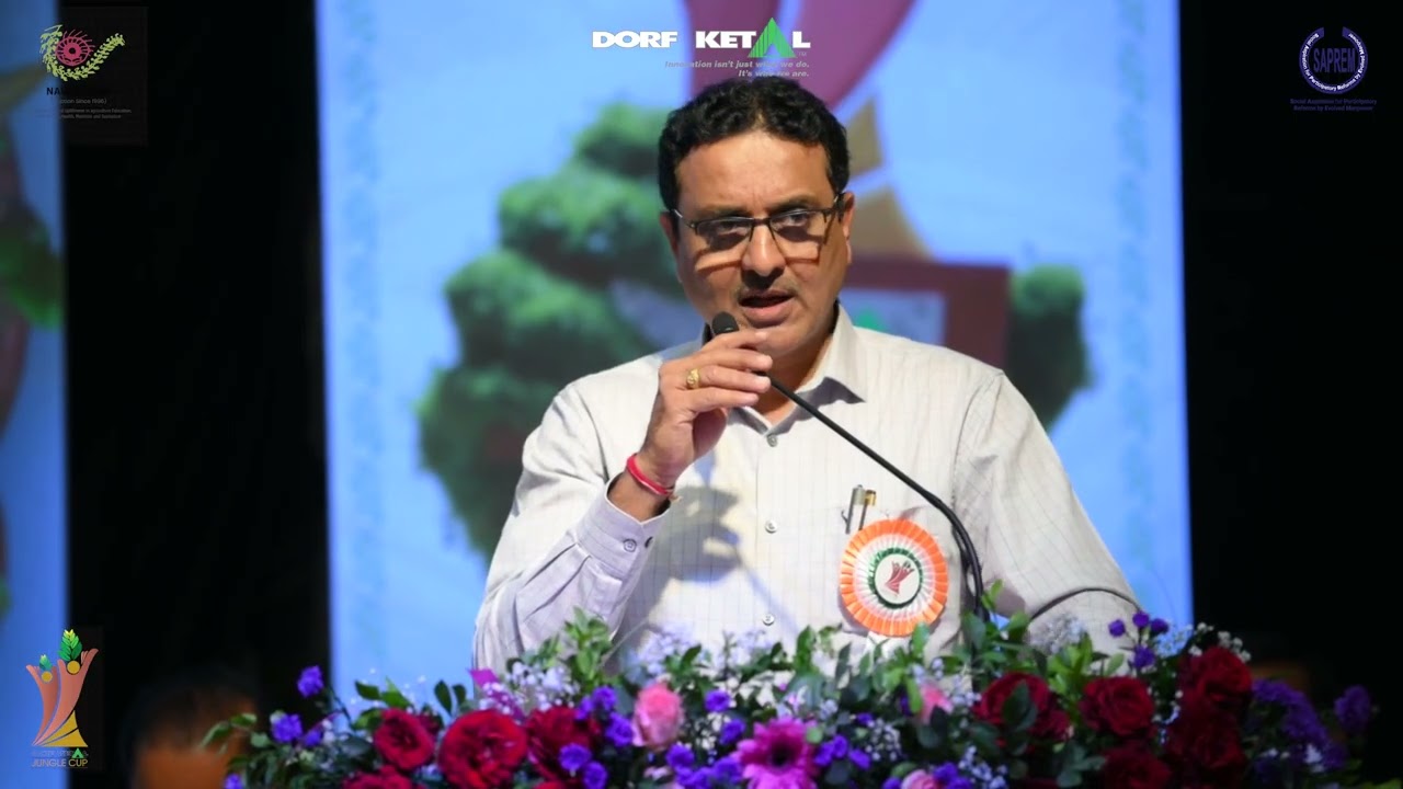 Mr . Anand Bhandari, CEO, Ahilyanagar speech I Dorf Ketal Jungle cup Award ceremony
