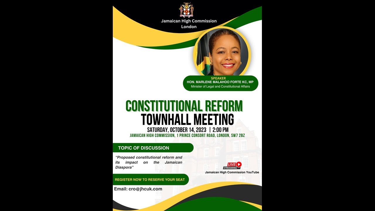 Constitutional Reform Townhall Meeting