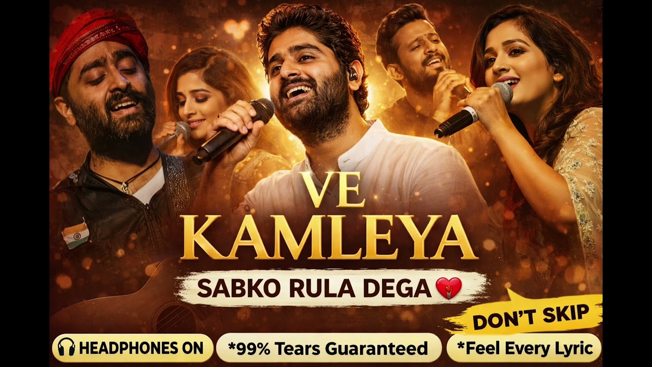 Ve Kamleya 💔 | Arijit Singh | Yeh Gaana Dil Tod Kar Rula Dega #arijitsinghsongs #mushup #song #viral