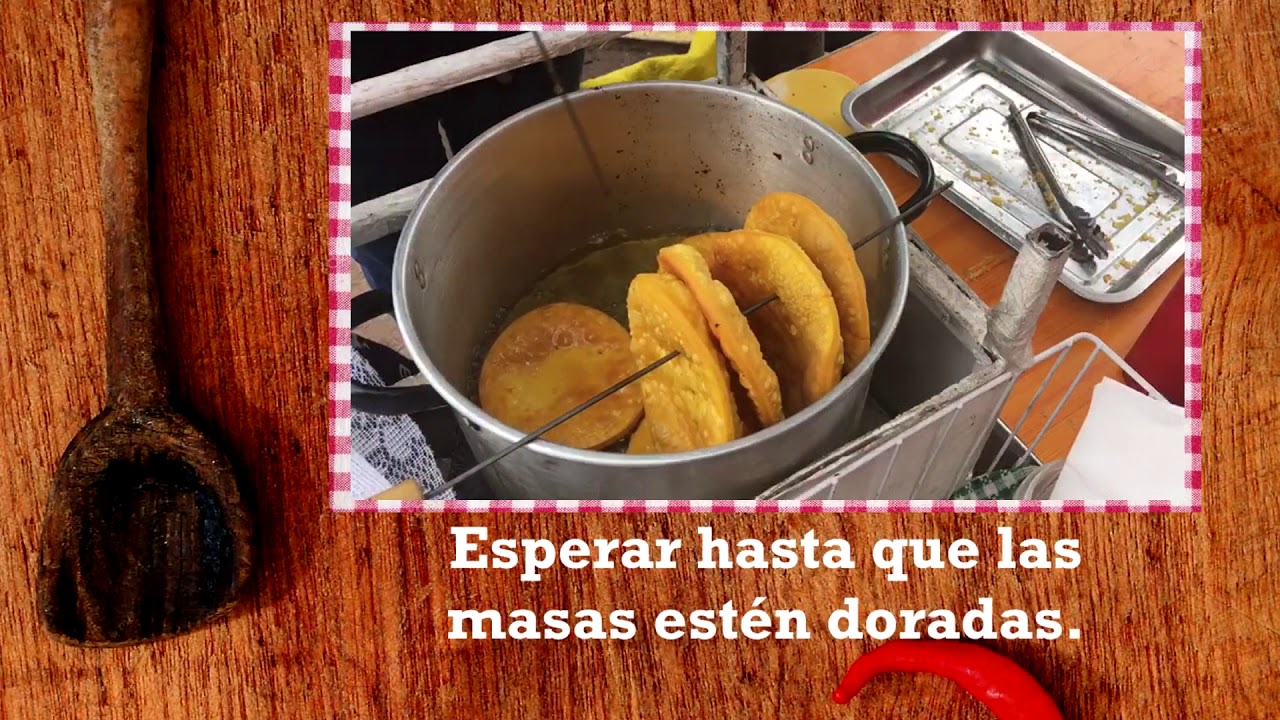 Como fre&iacute;r sopaipillas | TUTORIAL