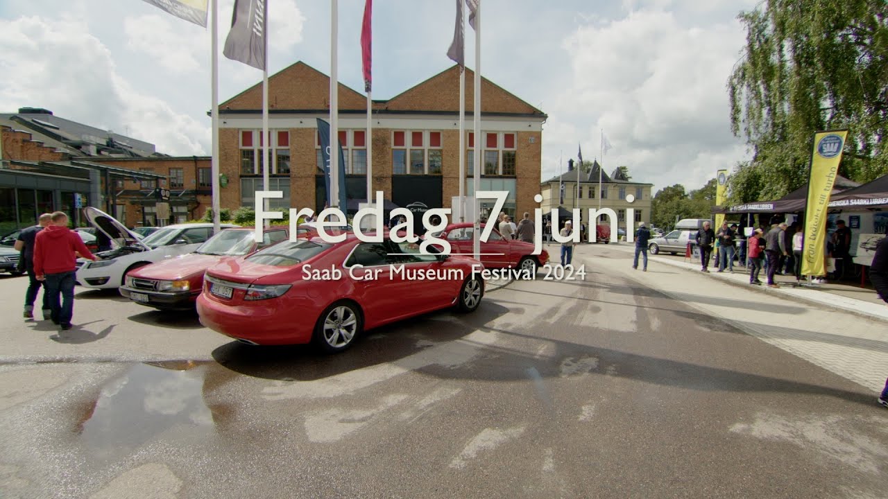 Fredag 7 juni - Saab Car Museum Festival 2024