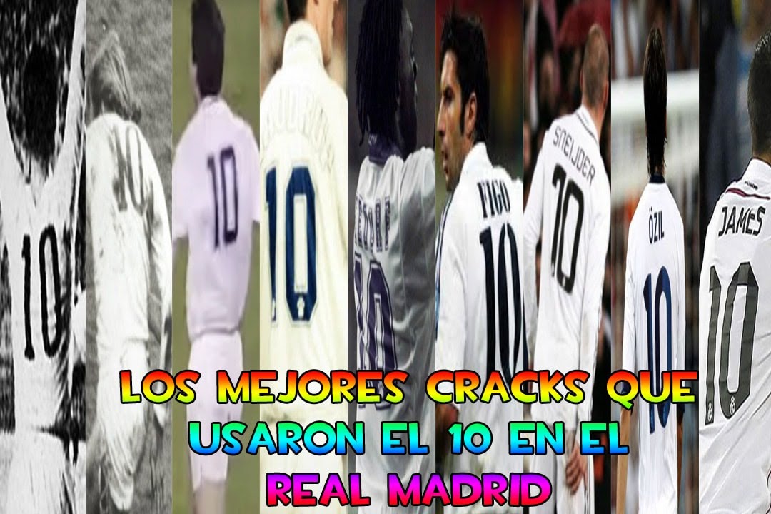 Los Mejores Futbolistas Que Usaron El 10 En El Real Madrid| Skills And Goals
