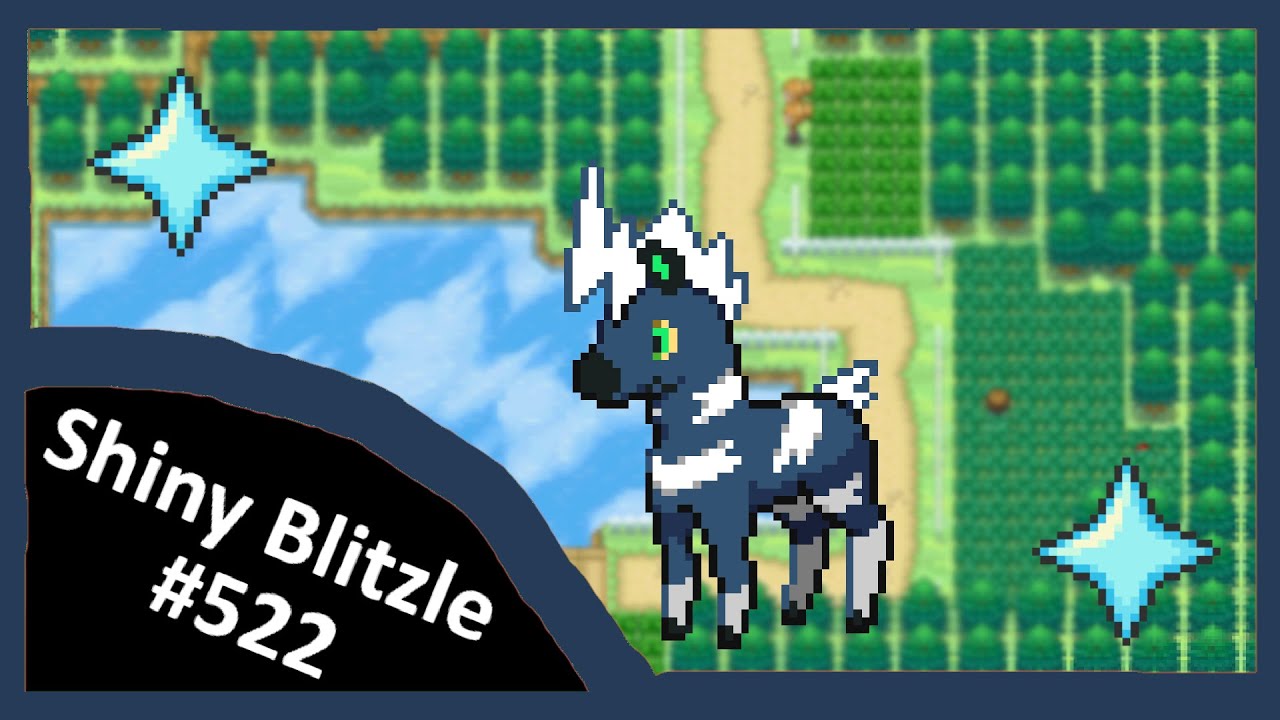 (Live) Shiny Blitzle After 2,341 Random Encounters! Unova Shiny Living Dex #522
