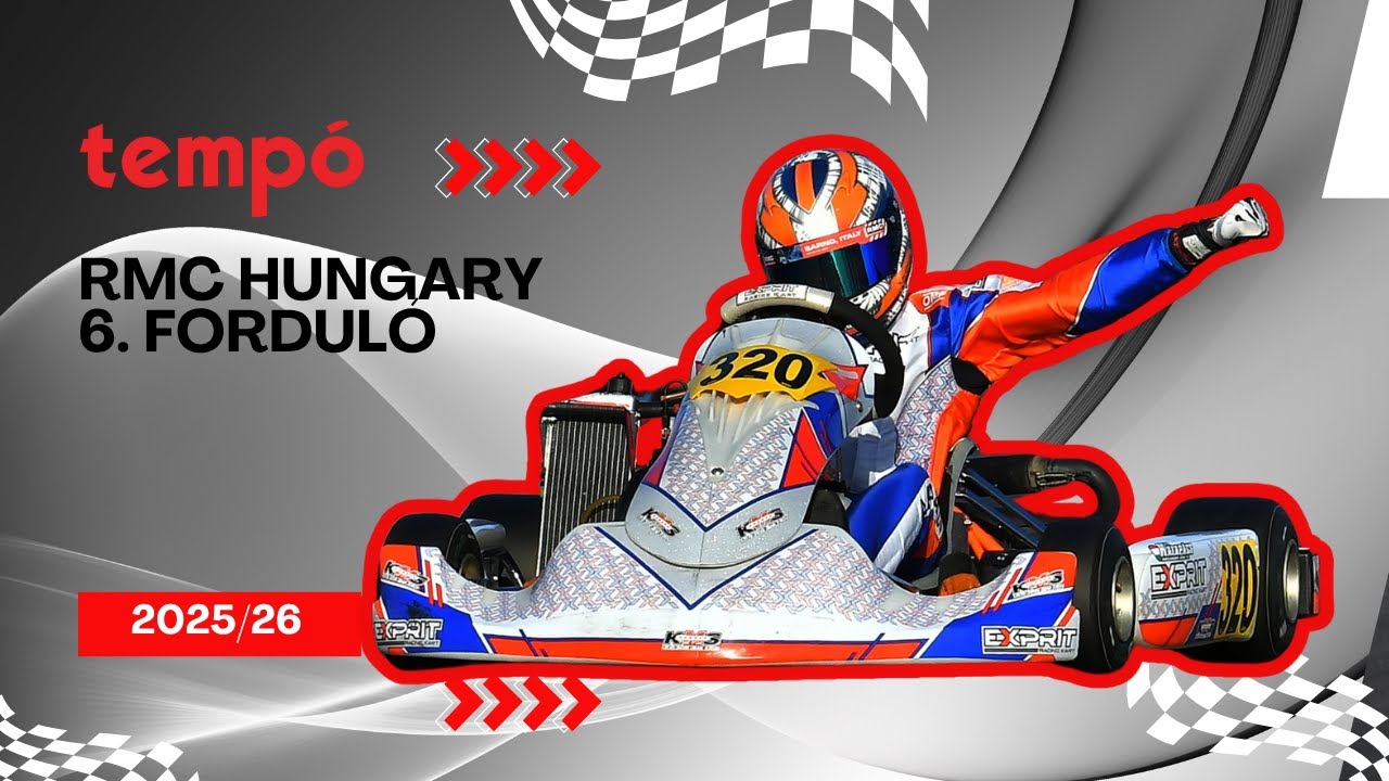 Tempó magazin 26/2025: RMC Hungary 6. forduló (Adás: 2025.10.18.)