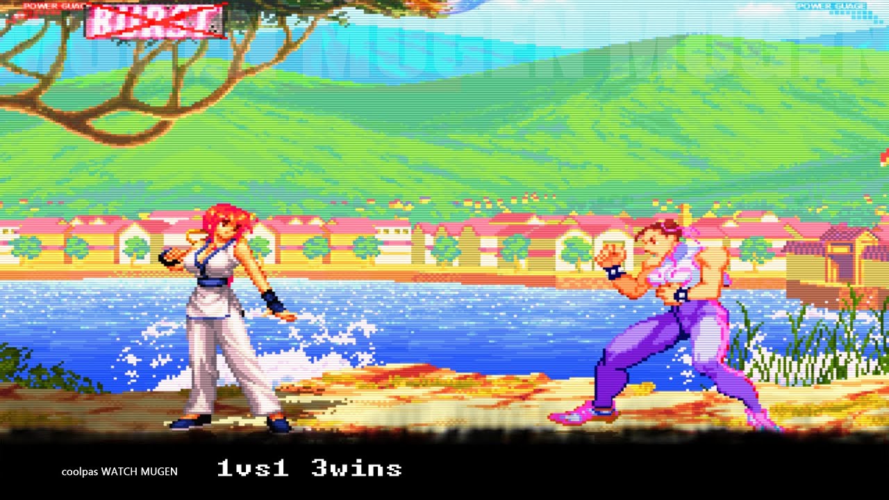 Another Kung Fu Girl Z vs Chun Li | MUGEN 1vs1