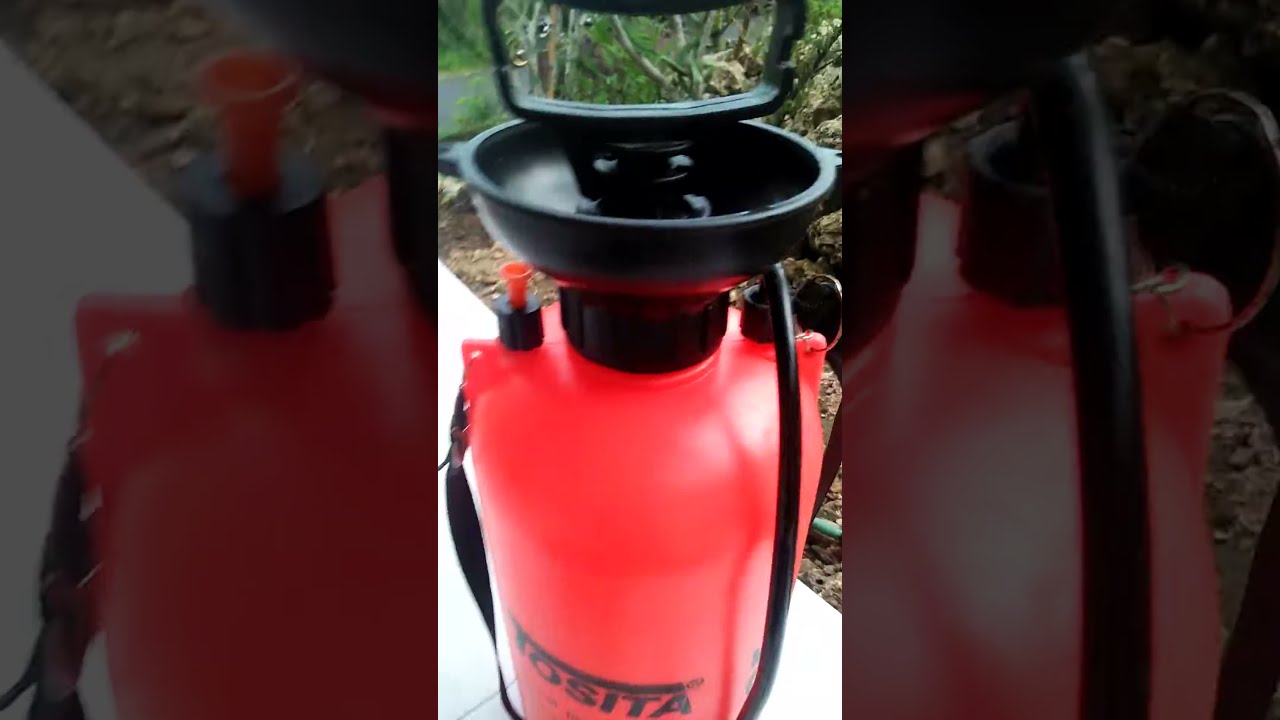 cara memperbaiki pressure sprayer Tosita  8 lt yang pompanya Rusak
