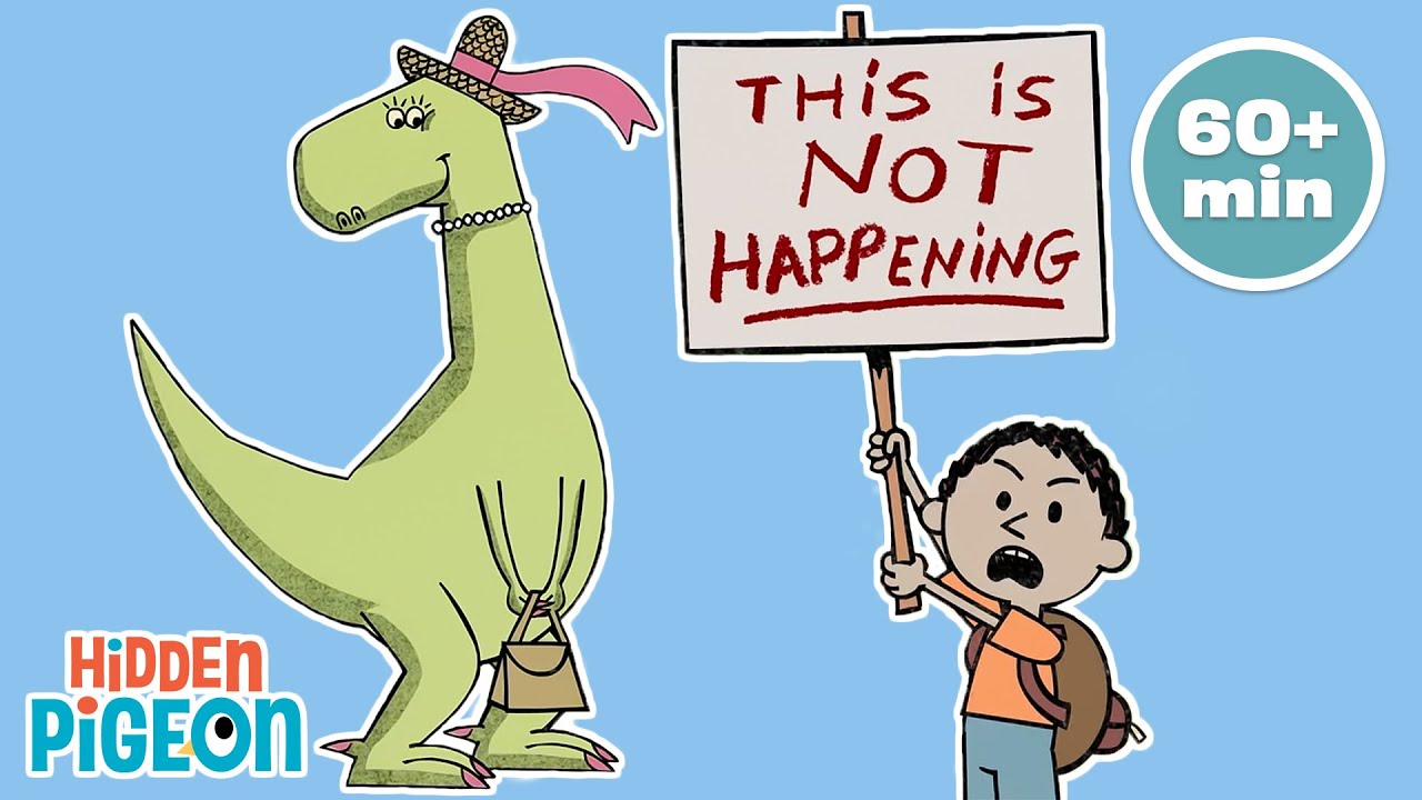 Edwina, the Dinosaur and More Animated Stories + Read Alouds for Kids! 📚 | Hidden Pigeon Channel