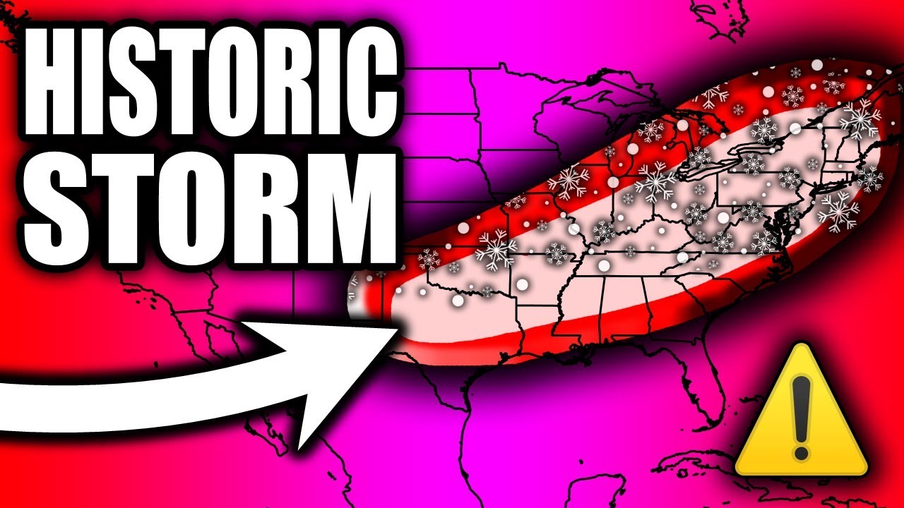 🔴LIVE NOW: HISTORIC SNOWSTORM & Ice storm Discussion...