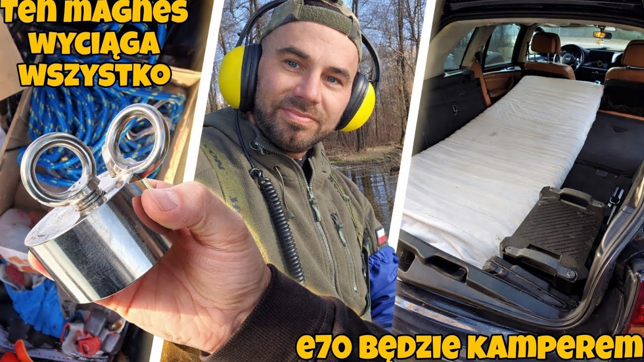 Kaszubskie jeziora. Poszukiwania. Przygotowania do zlotu w Wyszogrodzie. Kamperek z bmki. D HIT.