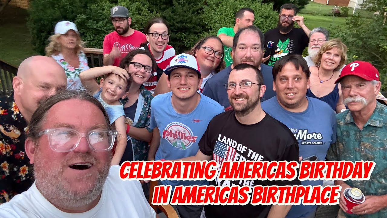 America’s Birthday in Americas Birthplace: Burgers, Baseball & Bad Decisions