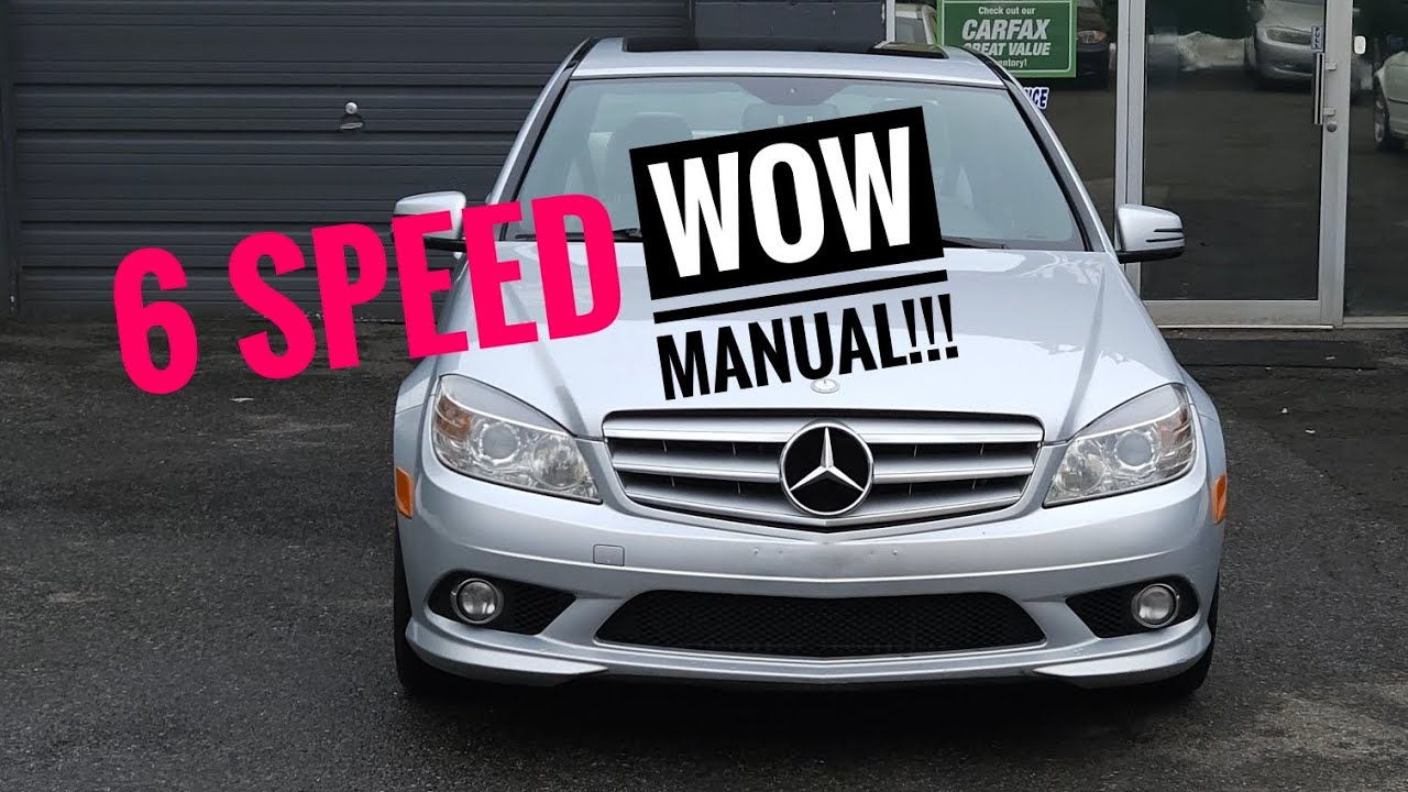 Rare! 2010 Mercedes Benz C300 6 Speed Manual Transmission w204 FOR SALE!  Highlightmotors.com 
