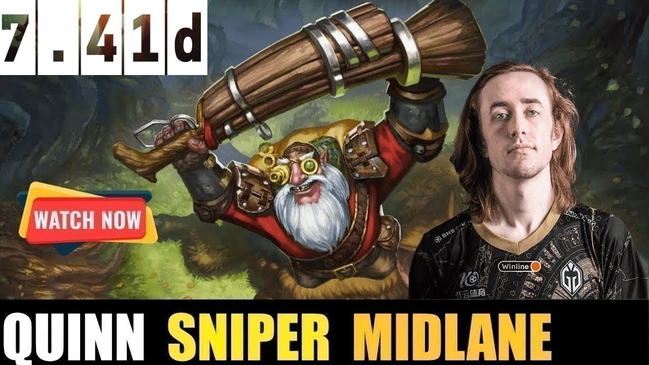 🤯QUINN [SNIPER] MIDLANE 7.41D - DOTA 2 HIGHEST MMR MATCH#dota2  #dota2gameplay #quinn