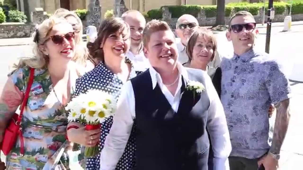 Eastbourne Wedding Videographer - Esther and Kerrie's Wedding Highlights