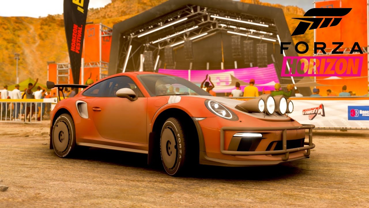Forza Horizon 5 Goliath Rally with  Porsche 911 GT3 RS FE
