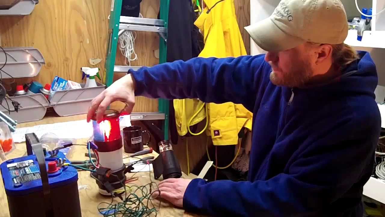 Mast Light Install