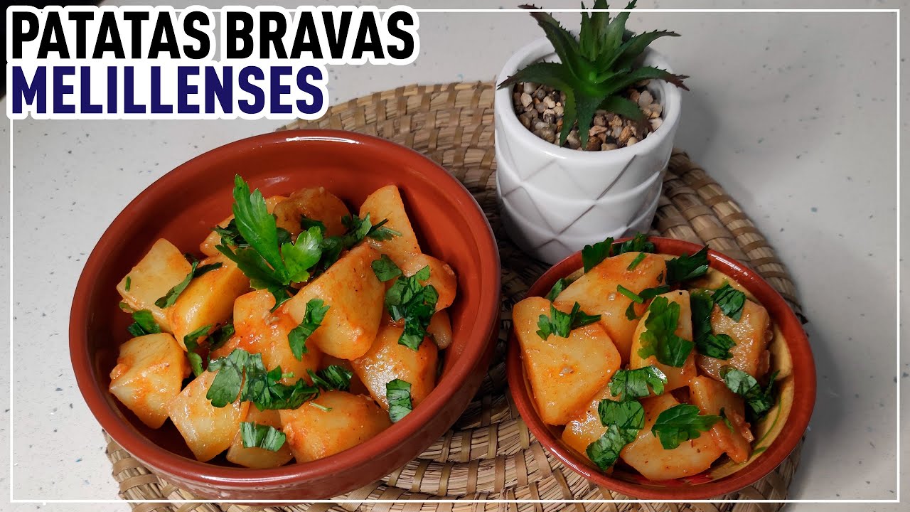 Patatas BRAVAS estilo MELILLENSE 💙💠| Rosco Frito