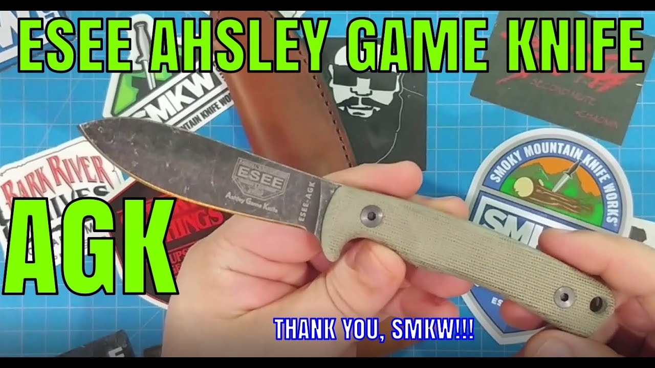 ESEE ASHLEY GAME KNIFE: Leverage Your Skinning Ability!!!