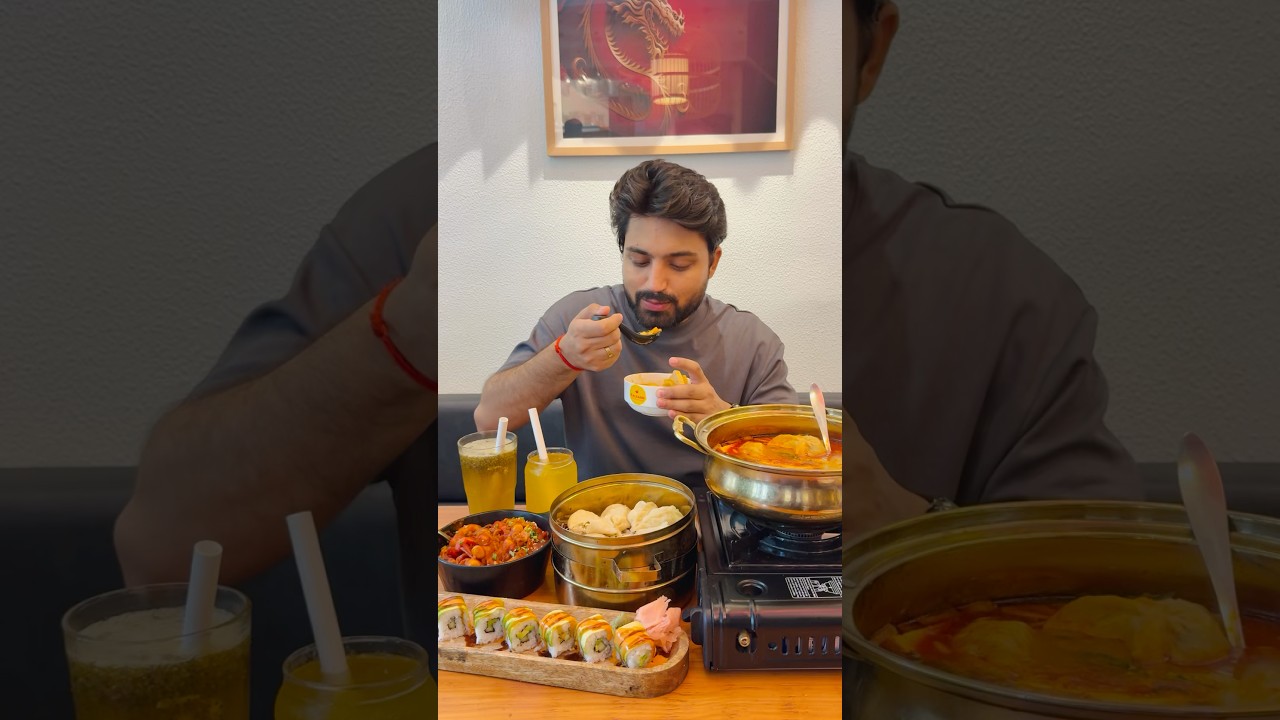 Delhi&rsquo;s first Korean Hotpot -1800₹ per person | Kalsang, CP