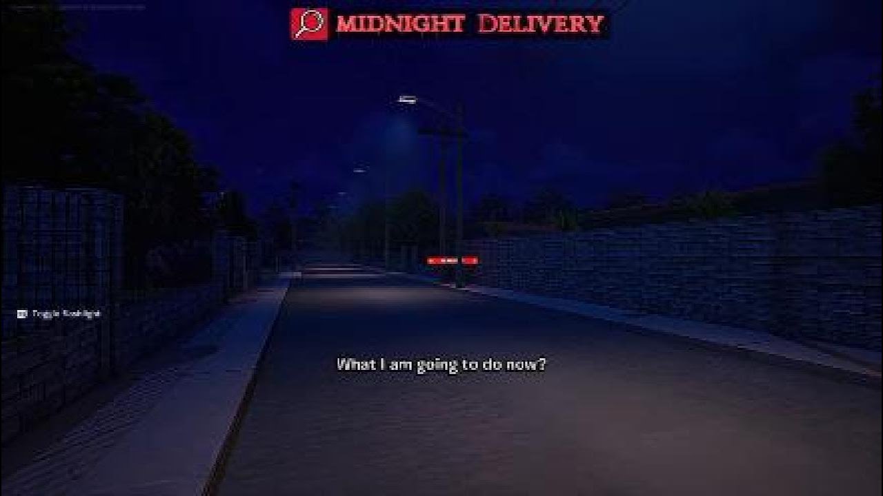 Delivering Packages at Night