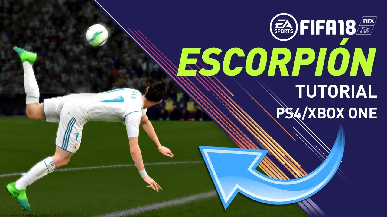 FIFA 18 ESCORPIÓN TUTORIAL - SCORPION KICK TUTORIAL - PS4/XBOX ONE
