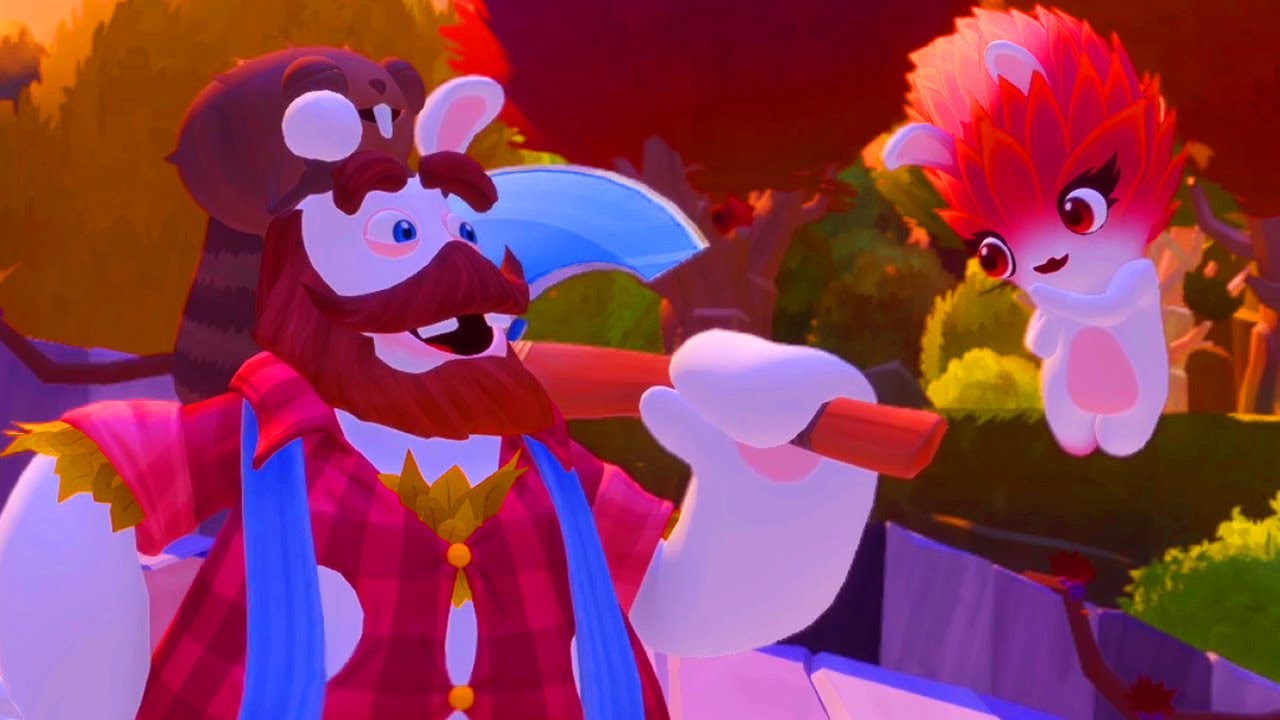 HOW TO FIND THE AXE DRYAD SEEDS REPAIR BRIDGE SIDEQUEST MARIO + RABBIDS SPARKS OF HOPE WALKTHROUGH