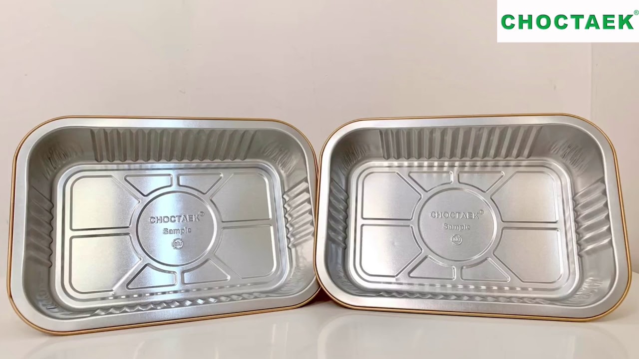 Smooth wall aluminum foil container making machine