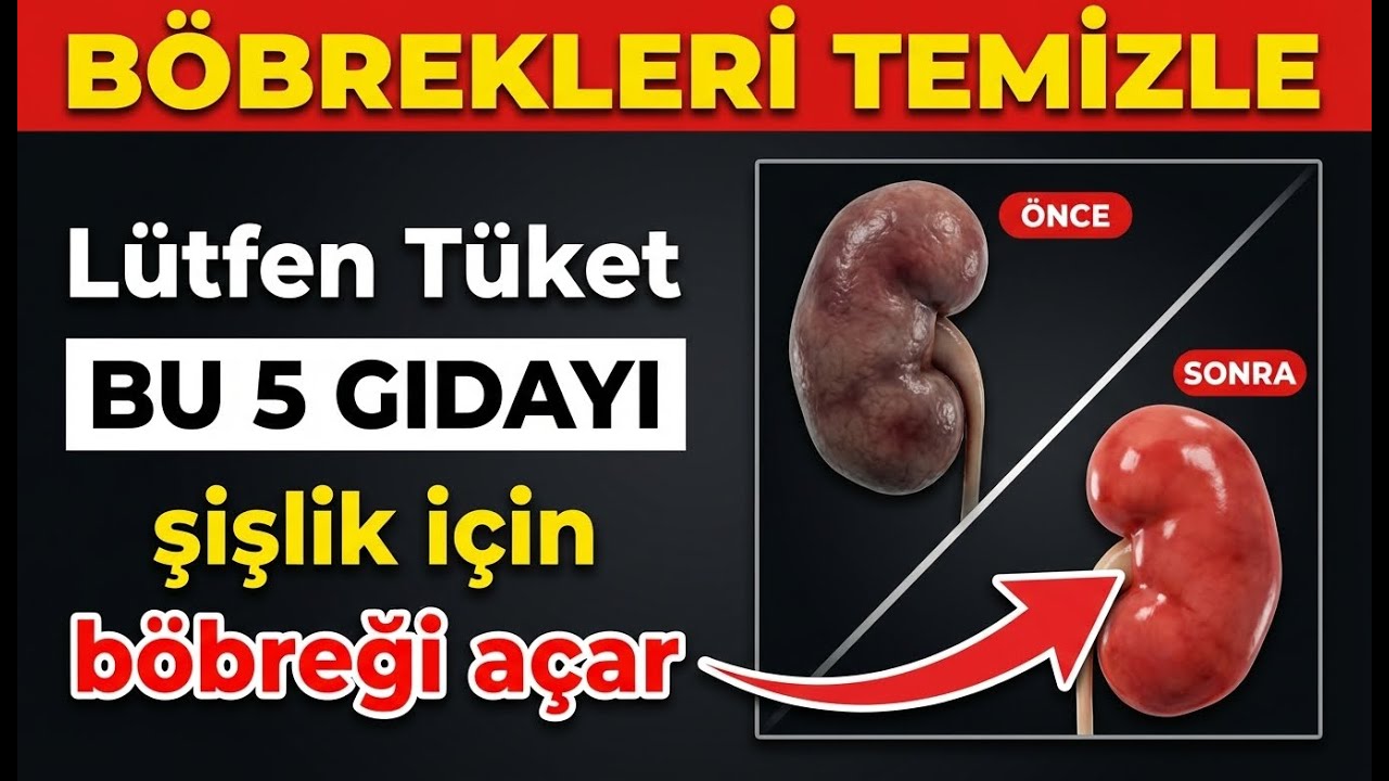 Bacak Şişliği ve Ödemden Kurtulun: Böbrekleri Temizleyen 5 Süper Besin