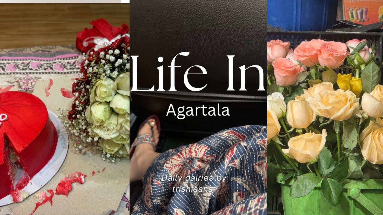 Life in Agartala🍚days in my life(EP:01)Bf’s birthday, new car 🤍, visiting ashrams (📍India)