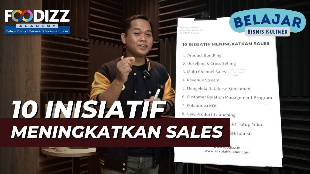 10 Inisiatif Meningkatkan Sales | Belajar Bisnis Kuliner