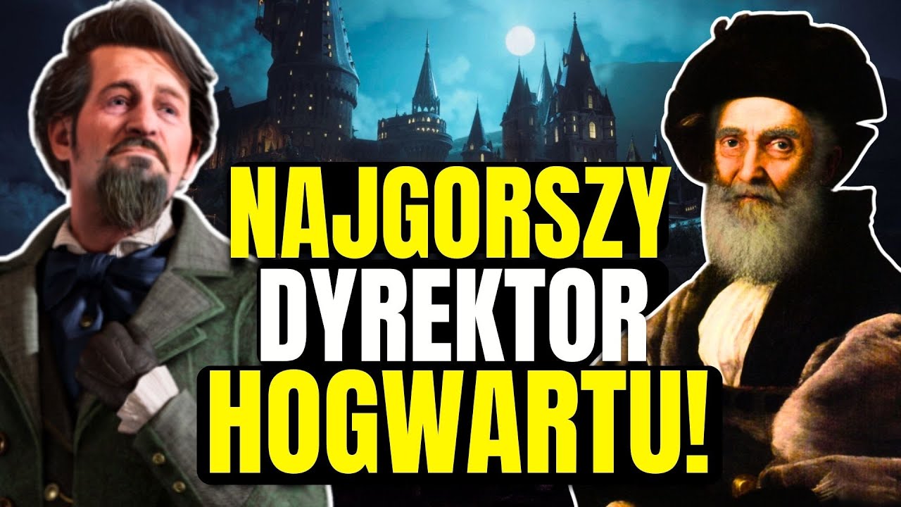 NAJGORSZY Dyrektor Hogwartu - Historia FINEASA BLACKA 