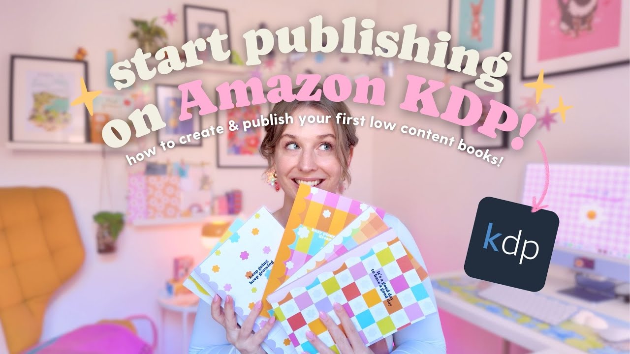 How to Publish Your first book on Amazon KDP ✨ Everything you need to know before you start!