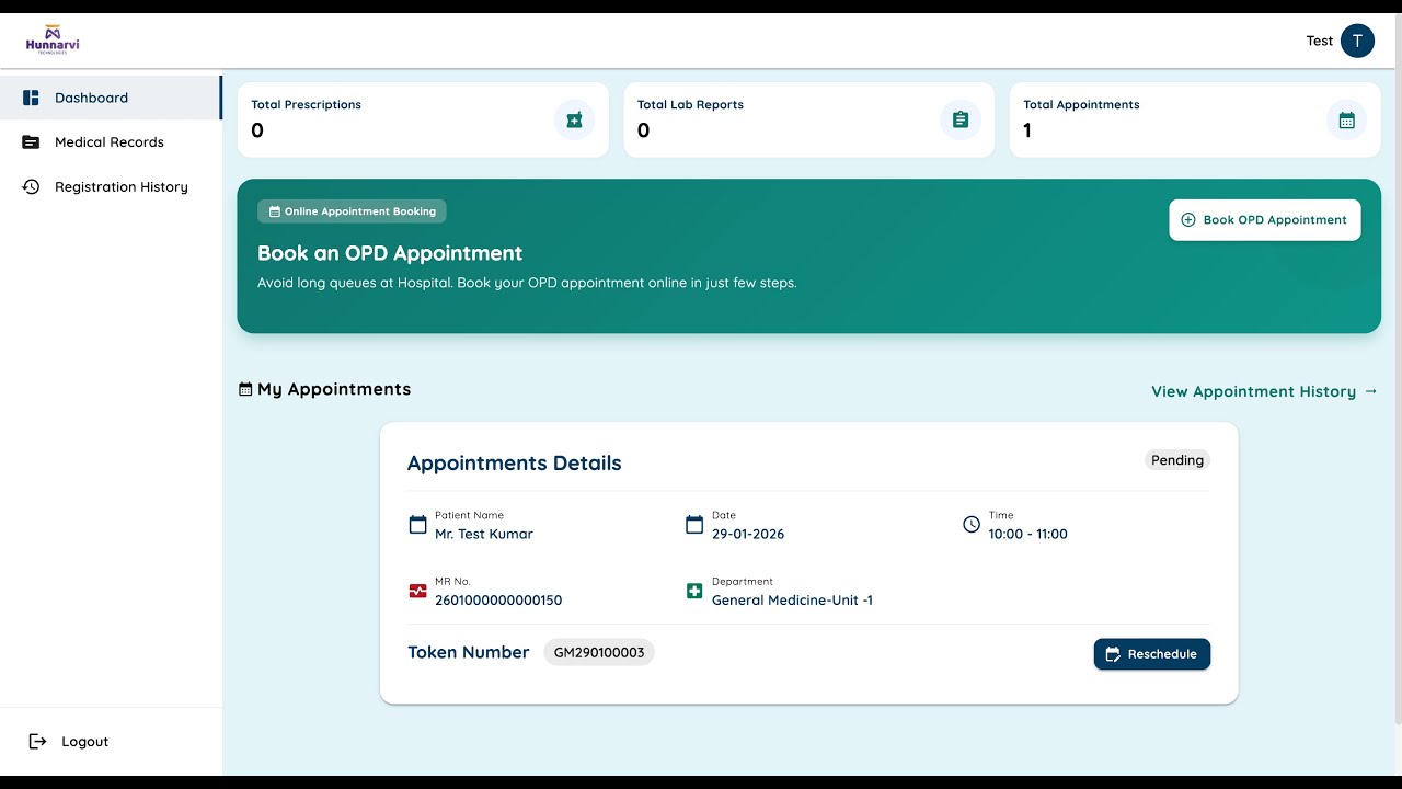GMC Patient Portal: Registration & Online Appointment Booking Process