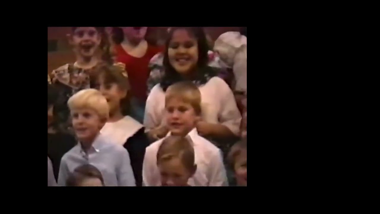1992 Christmas Karen and Derek School Program