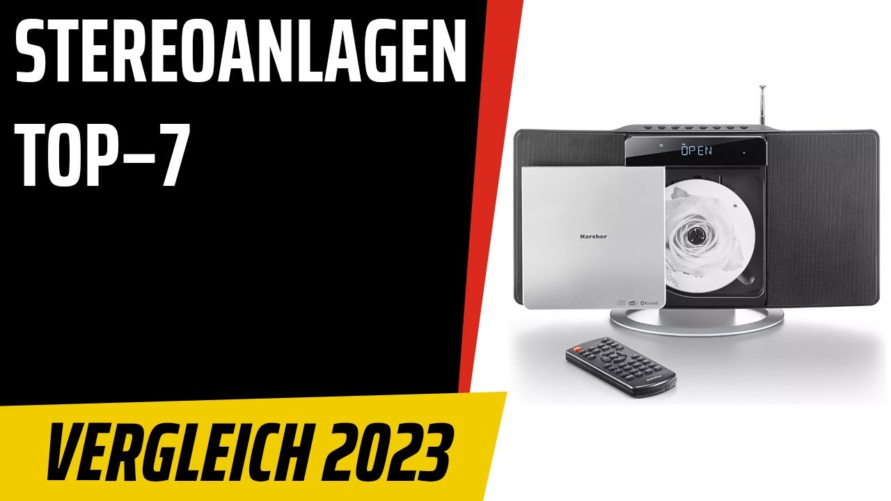 TOP–7. Die besten Ste­reo­an­lagen [mit CD & Bluetooth]. Test & Vergleich 2023 | Deutsch