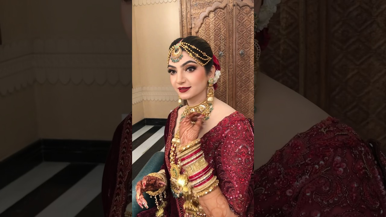 Bomb Bride in Red ❤️ Makeup by Parul Garg #parulgargmakeup
