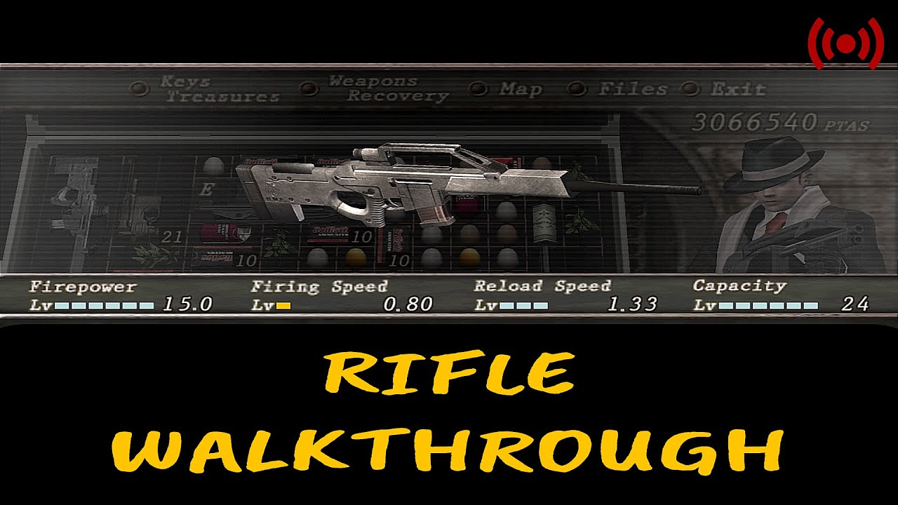 Resident Evil 4 Rifle Only Professional Walkthrough