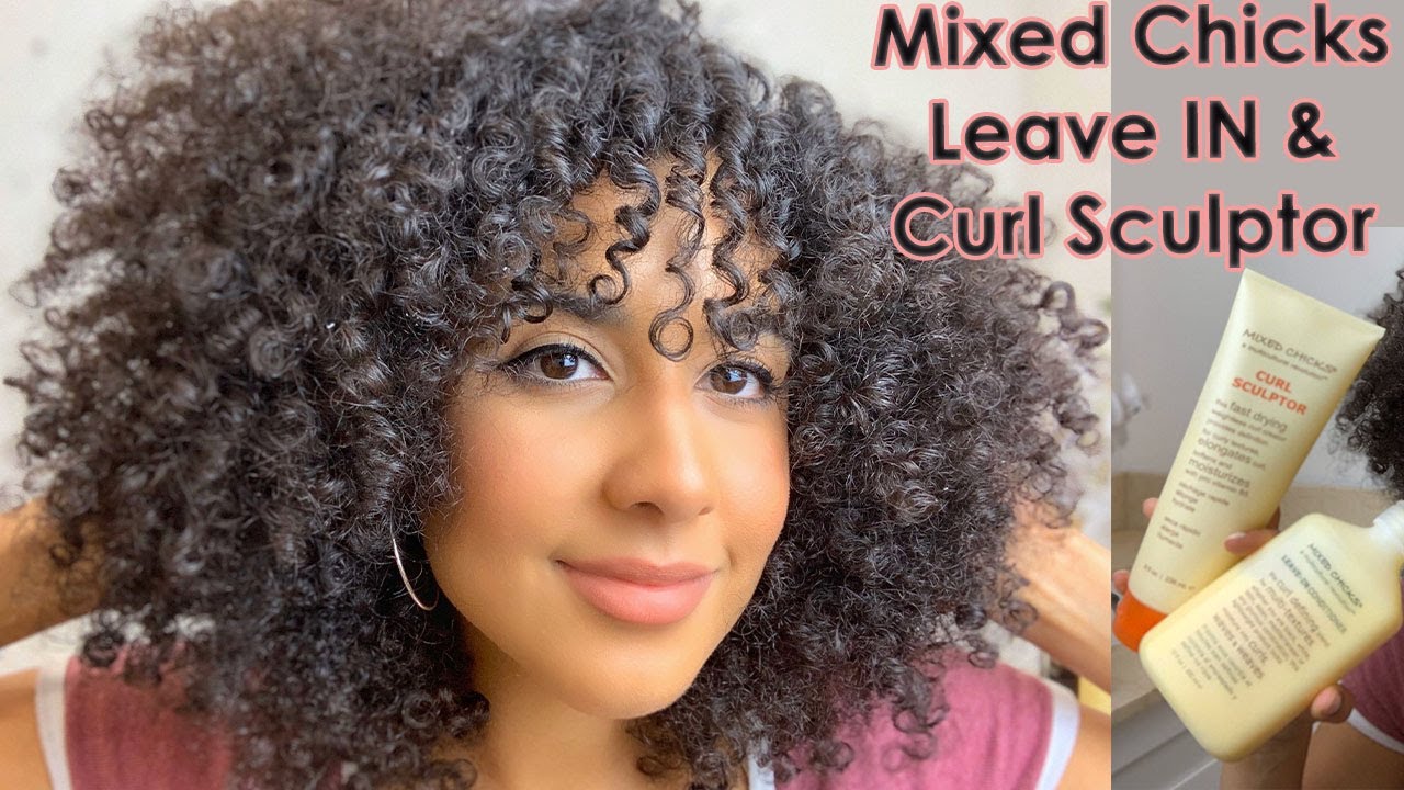 Mixed Chicks Leave in Conditioner & Curl Sculptor DEMO+Review on FRIZZY CURLS (DO I STILL LOVE IT?)