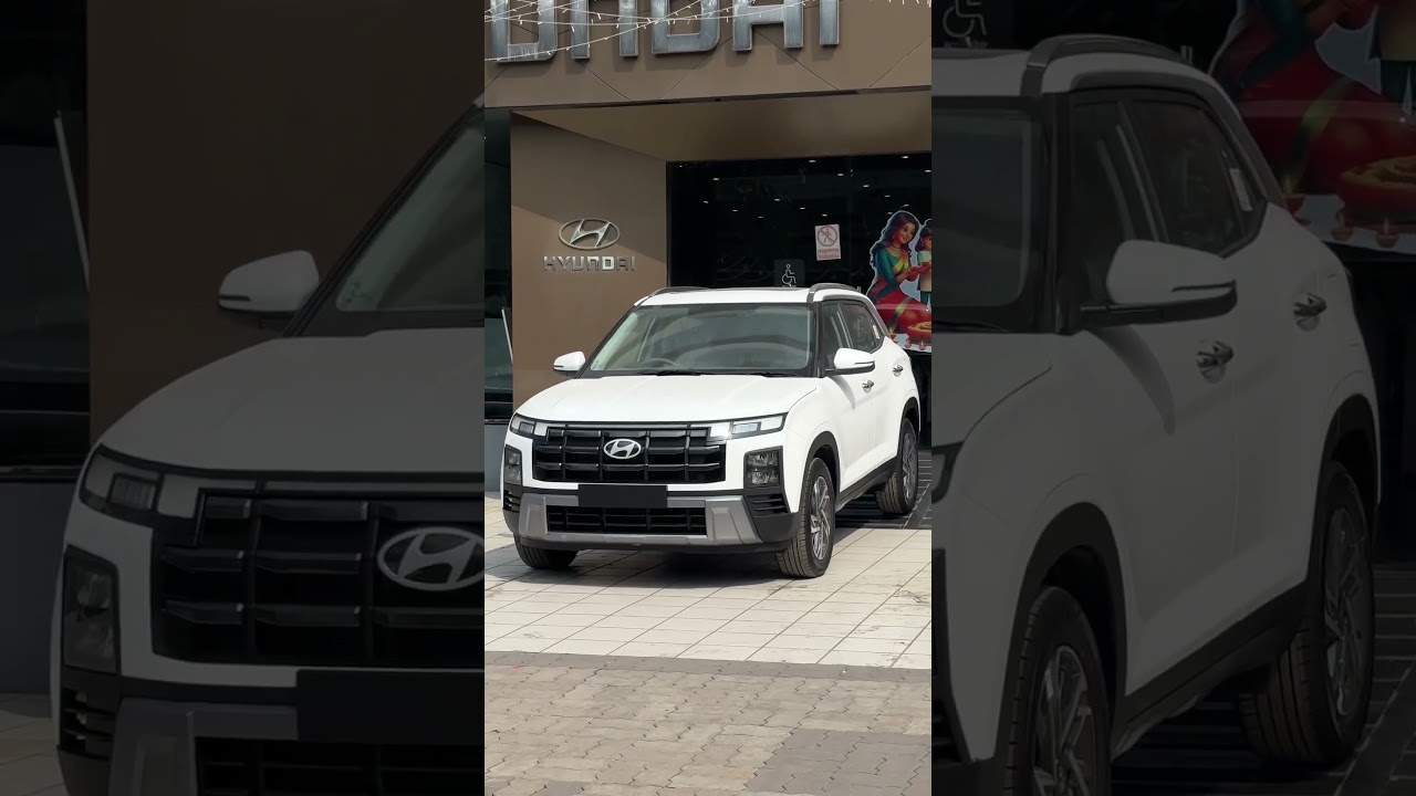 Hyundai Creta SX (O) White Color #creta #hyundaicreta