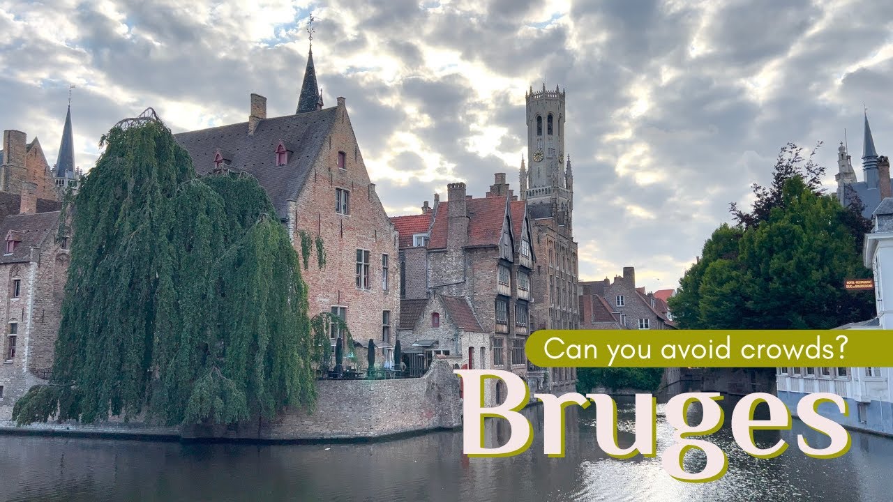 В поисках тихих моментов в Брюгге 🇧🇪 | Тихие каналы, булыжная мостовая и очаровательная архитекту...