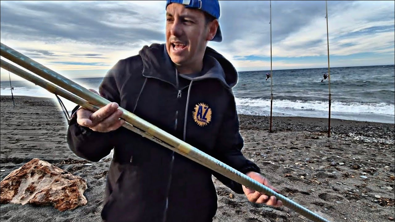 CONSIGO comprar estas SHIMANO SUPER ULTEGRA con mas de 15 AÑOS. Cañas muy BONITAS para SURFCASTING