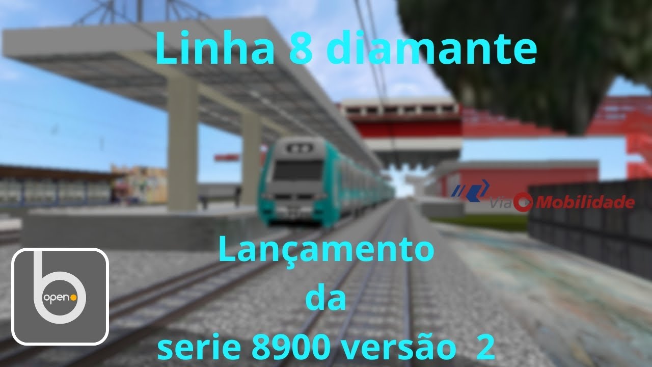 ✅OpenBVE : linha 8 diamante atualização da série 8900 versão 2 pra OpenBVE e hmmsim 2 confira 😉