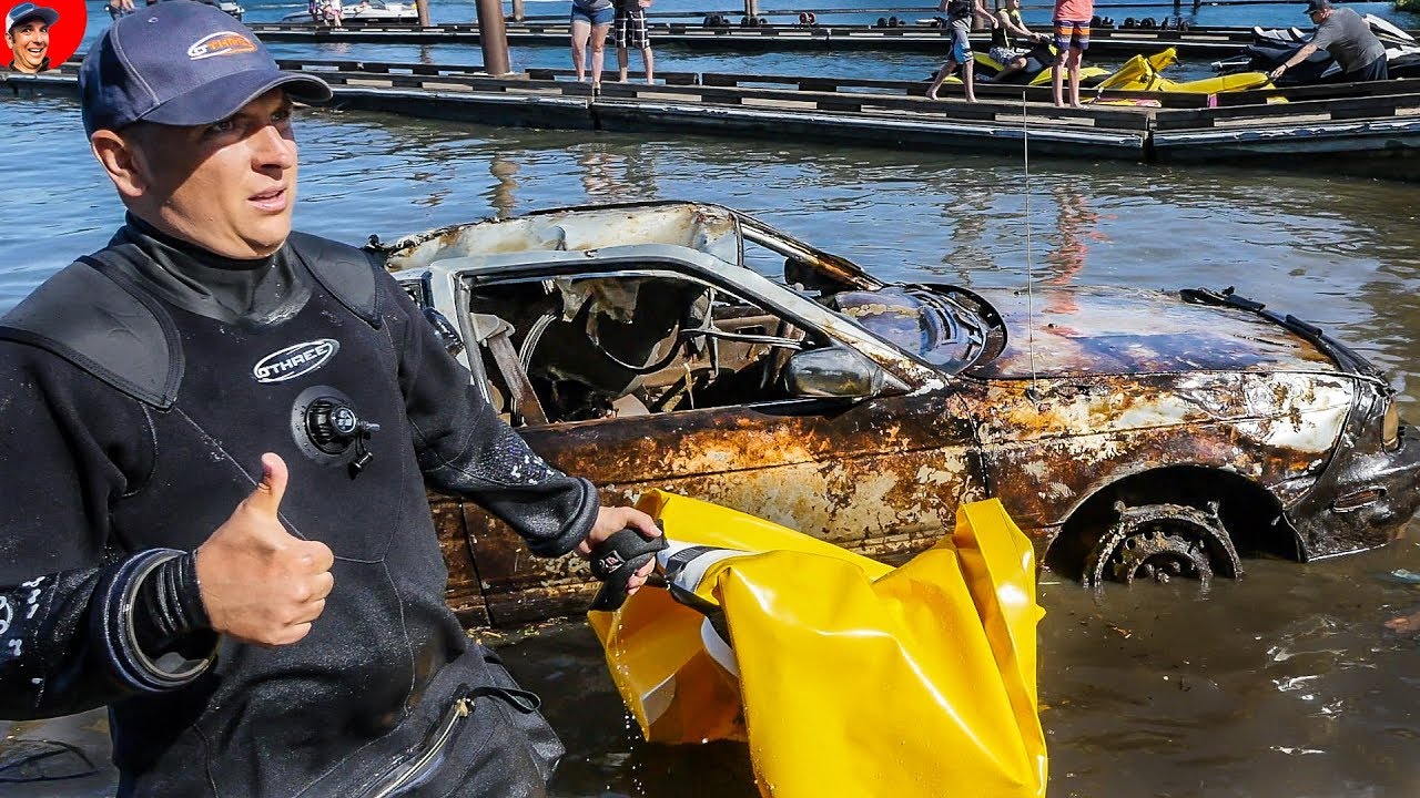 Found 3 Cars Underwater in River... JAGUAR, NISSAN & HONDA... (Police Called)