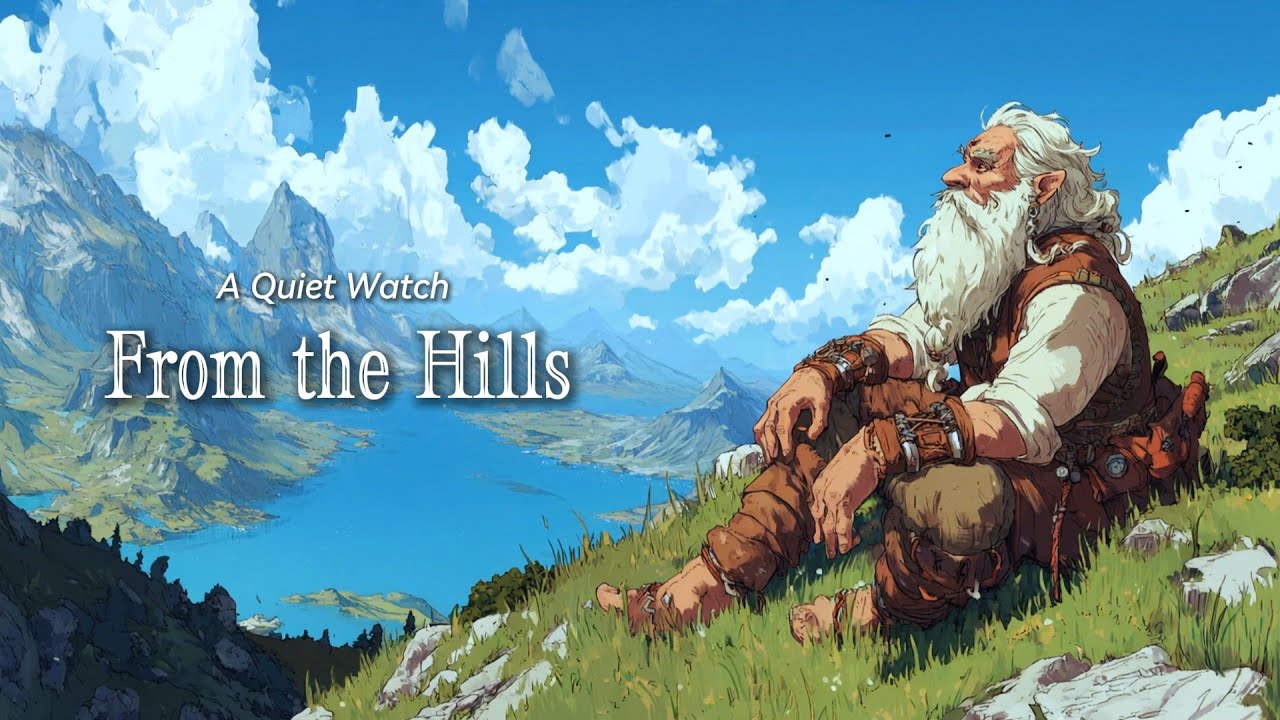 Medieval Fantasy Music for Relaxation and Calm | A Quiet Watch from the Hills