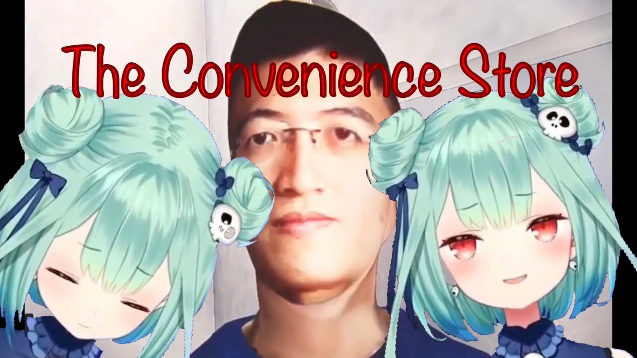 Uruha Rushia - Rushia works the night shift at a convenience store (Horror game)