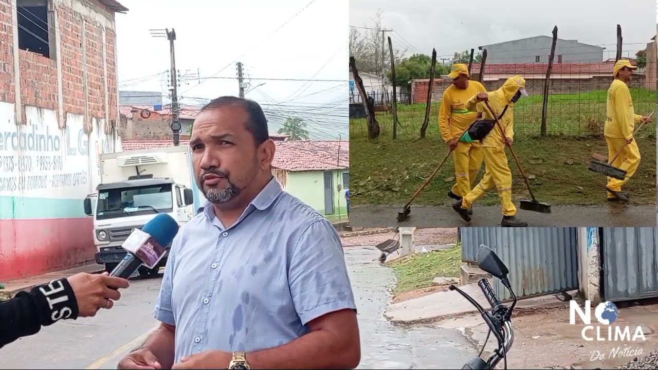 Crato intensifica ações de limpeza com foco na quadra chuvosa e no Carnaval 2026