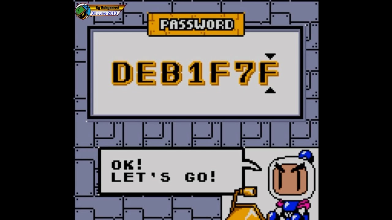 Bomberman GB3 (1996, Gameboy) - Challenge & Boss Rush [English][720p60]